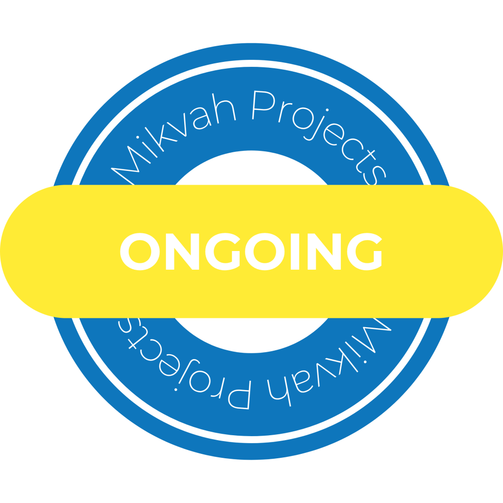 Ongoing mikvah projects