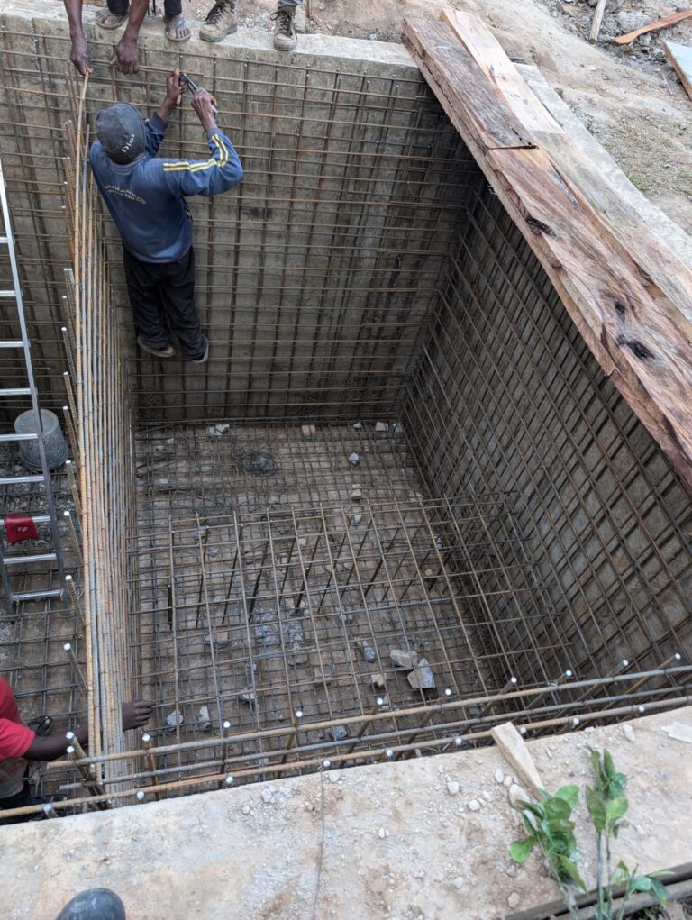 Construction of the mikvah in Abuja, Nigeria
